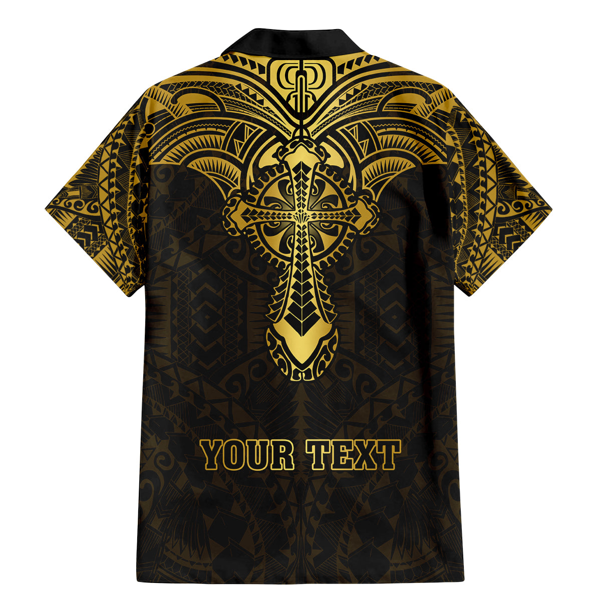 Personalized Polynesia Family Matching Mermaid Dress and Hawaiian Shirt With Christian Cross LT05 - Polynesian Pride