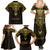 Personalized Polynesia Family Matching Summer Maxi Dress and Hawaiian Shirt With Christian Cross LT05 - Polynesian Pride