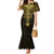 Personalized Polynesia Mermaid Dress With Christian Cross LT05 Women Gold - Polynesian Pride