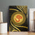 Polynesia Canvas Wall Art With Hindu Om Symbol LT05