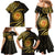 Polynesia Family Matching Mermaid Dress and Hawaiian Shirt With Hindu Om Symbol LT05 - Polynesian Pride