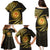 Polynesia Family Matching Puletasi Dress and Hawaiian Shirt With Hindu Om Symbol LT05 - Polynesian Pride