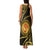 Polynesia Family Matching Tank Maxi Dress and Hawaiian Shirt With Hindu Om Symbol LT05 - Polynesian Pride