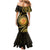 Polynesia Mermaid Dress With Hindu Om Symbol LT05 - Polynesian Pride