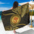 Polynesia Sarong With Hindu Om Symbol LT05 One Size 44 x 66 inches Gold - Polynesian Pride