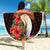 Papua New Guinea Christmas Beach Blanket Bird Of Paradise Hamamas Krismas