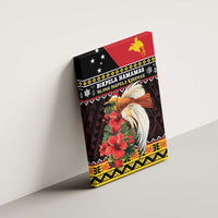 Papua New Guinea Christmas Canvas Wall Art Bird Of Paradise Hamamas Krismas LT05 - Polynesian Pride