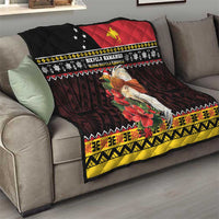 Papua New Guinea Christmas Quilt Bird Of Paradise Hamamas Krismas