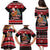 New Zealand Christmas Family Matching Puletasi and Hawaiian Shirt Funny Santa Riding Kiwi Meri Kirihimete