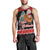 New Zealand Christmas Men Tank Top Funny Santa Riding Kiwi Meri Kirihimete