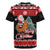 New Zealand Christmas Rugby Jersey Funny Santa Riding Kiwi Meri Kirihimete