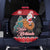 New Zealand Christmas Spare Tire Cover Funny Santa Riding Kiwi Meri Kirihimete