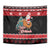 New Zealand Christmas Tapestry Funny Santa Riding Kiwi Meri Kirihimete