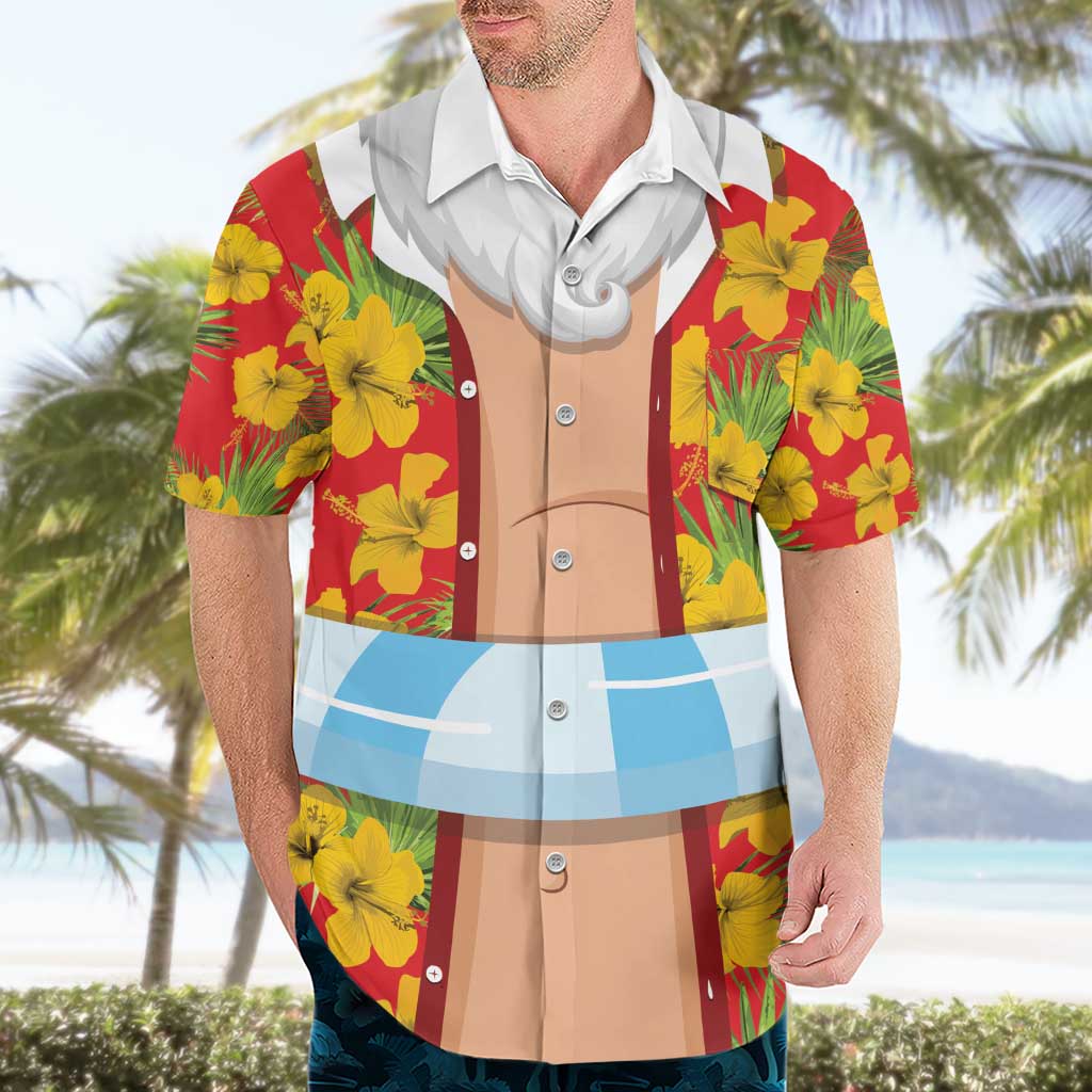 Polynesia Santa Claus Costume Hawaiian Shirt Tropical Vibe LT05 - Polynesian Pride