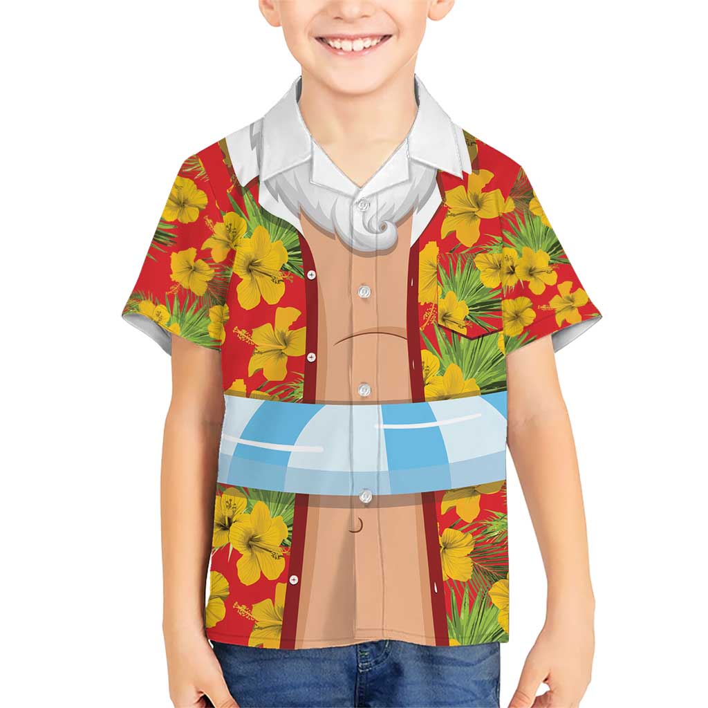 Polynesia Santa Claus Costume Hawaiian Shirt Tropical Vibe LT05 - Polynesian Pride