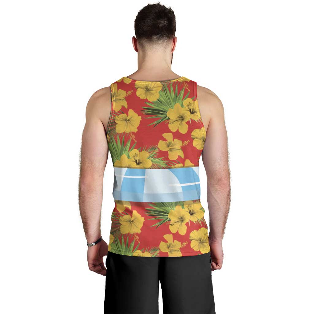 Polynesia Santa Claus Costume Men Tank Top Tropical Vibe LT05 - Polynesian Pride