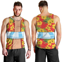 Polynesia Santa Claus Costume Men Tank Top Tropical Vibe LT05 - Polynesian Pride