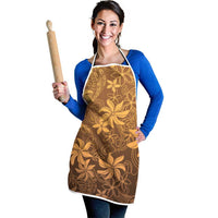 Tiare Tahiti Apron Brown Polynesia Motifs LT05 - Polynesian Pride