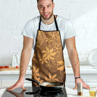 Tiare Tahiti Apron Brown Polynesia Motifs LT05 - Polynesian Pride