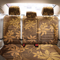 Tiare Tahiti Back Car Seat Cover Brown Polynesia Motifs - Polynesian Pride