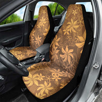 Tiare Tahiti Car Seat Cover Brown Polynesia Motifs - Polynesian Pride