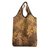 Tiare Tahiti Grocery Bag Brown Polynesia Motifs LT05 - Polynesian Pride