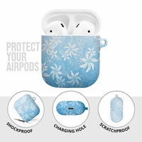 Tiare Tahiti AirPods Case Blue Polynesia Motifs LT05 - Polynesian Pride