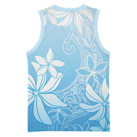 Tiare Tahiti Basketball Jersey Blue Polynesia Motifs LT05 - Polynesian Pride