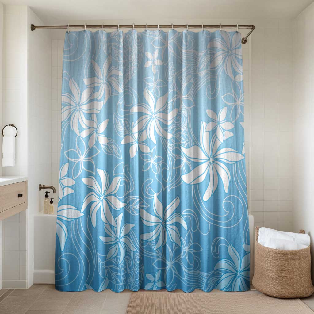 Tiare Tahiti Bathroom Set Blue Polynesia Motifs - Polynesian Pride