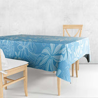 Tiare Tahiti Tablecloth Blue Polynesia Motifs LT05 - Polynesian Pride