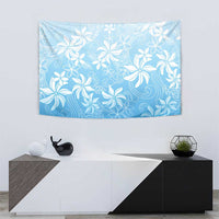 Tiare Tahiti Tapestry Blue Polynesia Motifs - Polynesian Pride