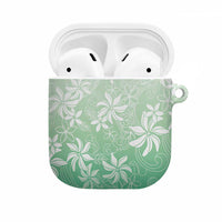 Tiare Tahiti AirPods Case Matcha Polynesia Motifs LT05 Green - Polynesian Pride