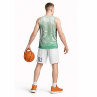 Tiare Tahiti Basketball Jersey Matcha Polynesia Motifs LT05 - Polynesian Pride