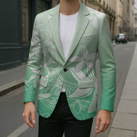 Tiare Tahiti Blazer Matcha Polynesia Motifs LT05 - Polynesian Pride