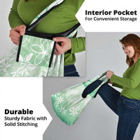 Tiare Tahiti Grocery Bag Matcha Polynesia Motifs LT05 - Polynesian Pride
