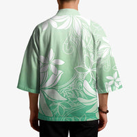 Tiare Tahiti Kimono Matcha Polynesia Motifs - Polynesian Pride