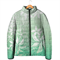 Tiare Tahiti Padded Jacket Matcha Polynesia Motifs LT05 - Polynesian Pride