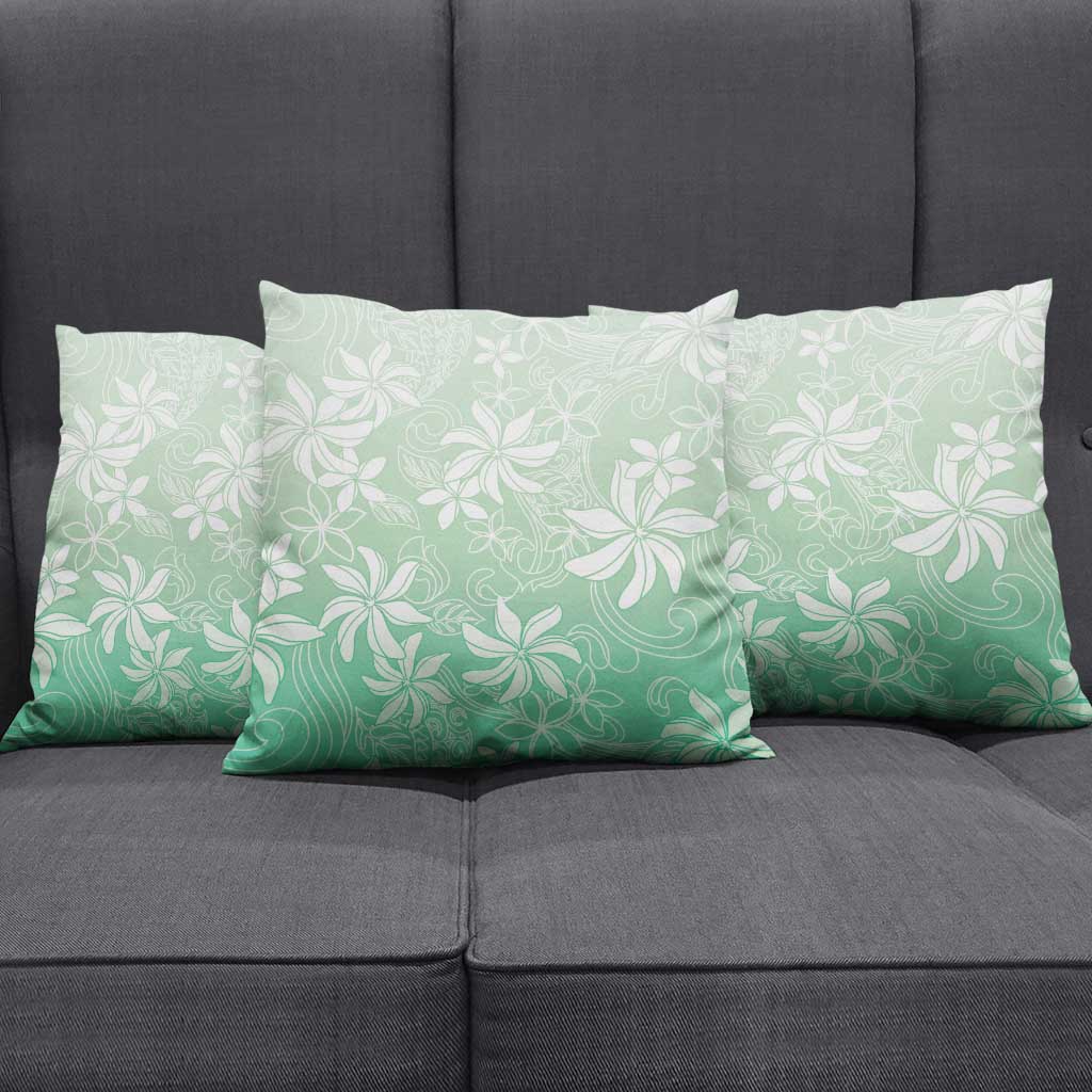 Tiare Tahiti Pillow Cover Matcha Polynesia Motifs - Polynesian Pride