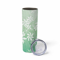 Tiare Tahiti Skinny Tumbler Matcha Polynesia Motifs - Polynesian Pride