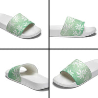 Tiare Tahiti Slide Sandals Matcha Polynesia Motifs LT05 - Polynesian Pride