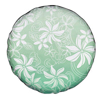 Tiare Tahiti Spare Tire Cover Matcha Polynesia Motifs - Polynesian Pride