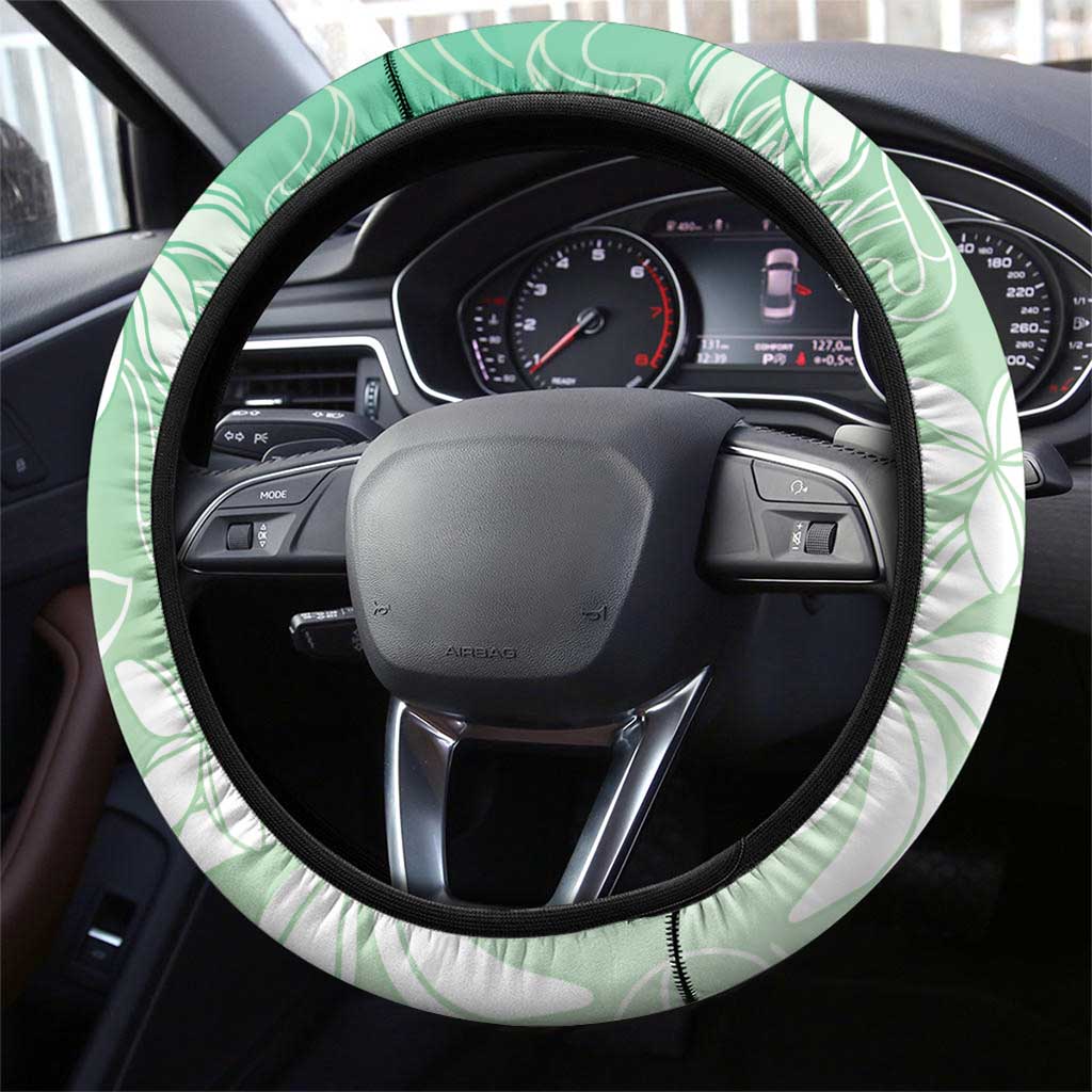 Tiare Tahiti Steering Wheel Cover Matcha Polynesia Motifs LT05 - Polynesian Pride
