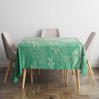 Tiare Tahiti Tablecloth Matcha Polynesia Motifs LT05 - Polynesian Pride