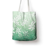 Tiare Tahiti Tote Bag Matcha Polynesia Motifs - Polynesian Pride