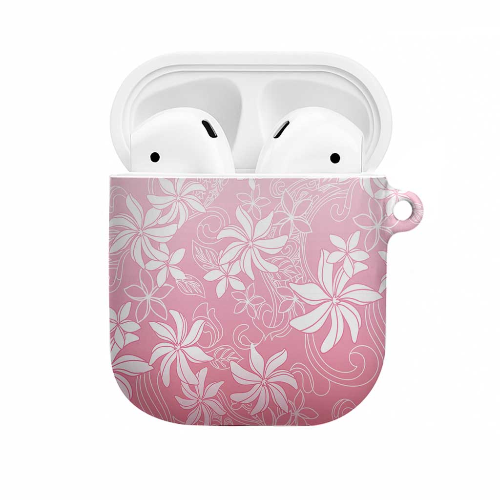 Tiare Tahiti AirPods Case Pink Polynesia Motifs LT05 Pink - Polynesian Pride