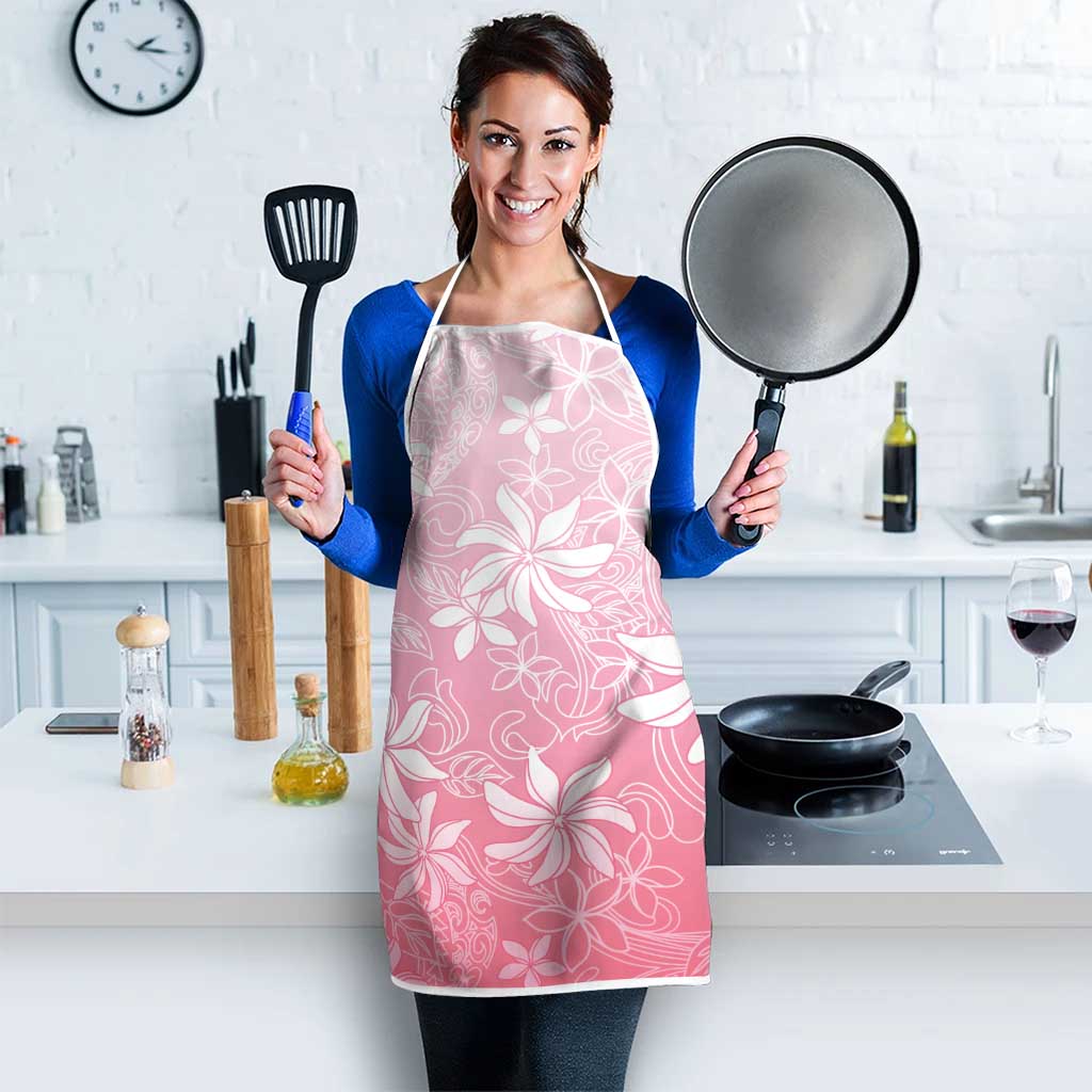 Tiare Tahiti Apron Pink Polynesia Motifs LT05 - Polynesian Pride