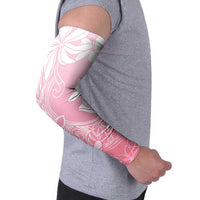 Tiare Tahiti Arm Sleeves Pink Polynesia Motifs - Polynesian Pride