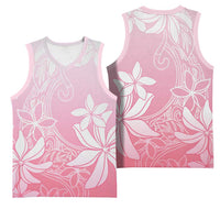 Tiare Tahiti Basketball Jersey Pink Polynesia Motifs LT05 - Polynesian Pride