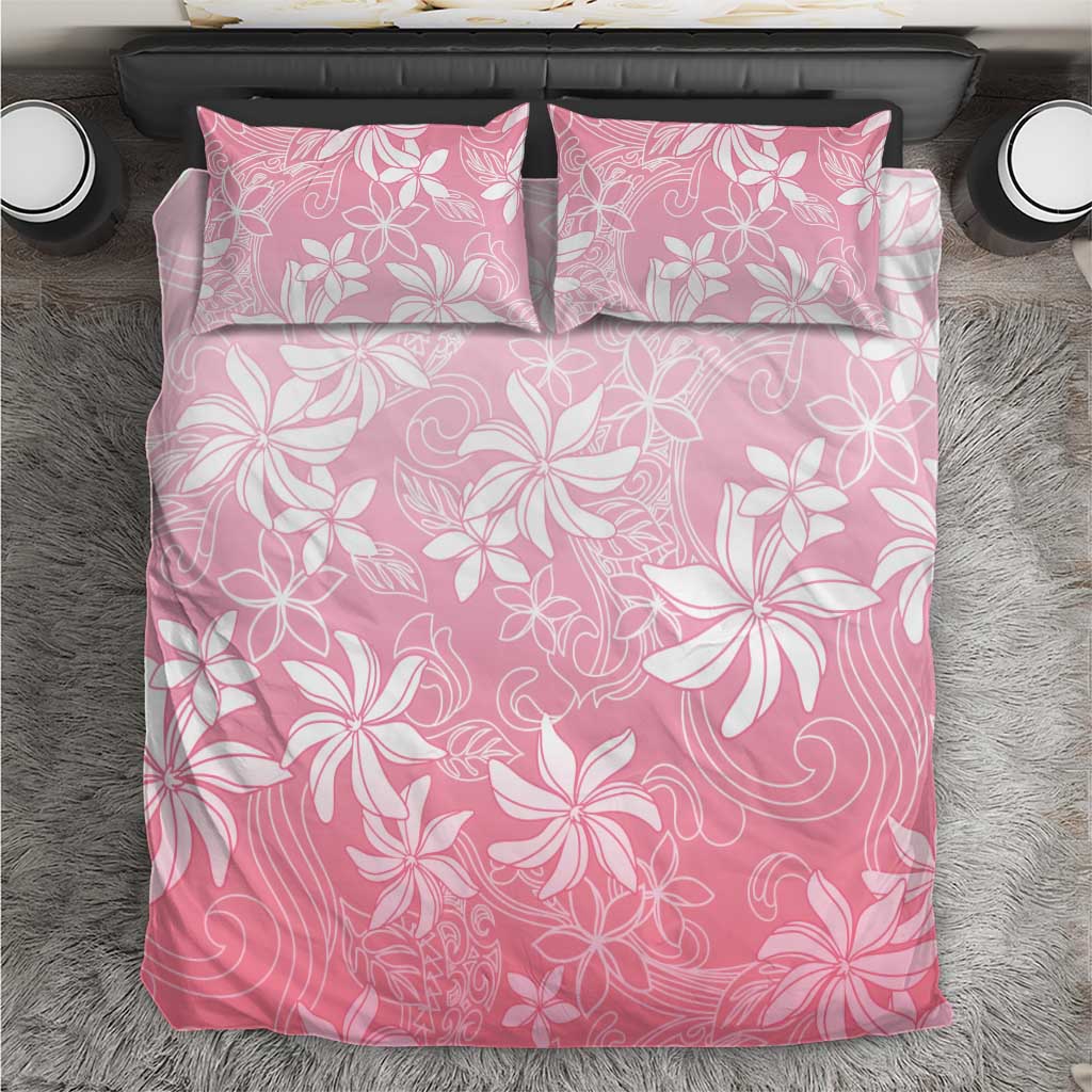 Tiare Tahiti Bedding Set Pink Polynesia Motifs - Polynesian Pride