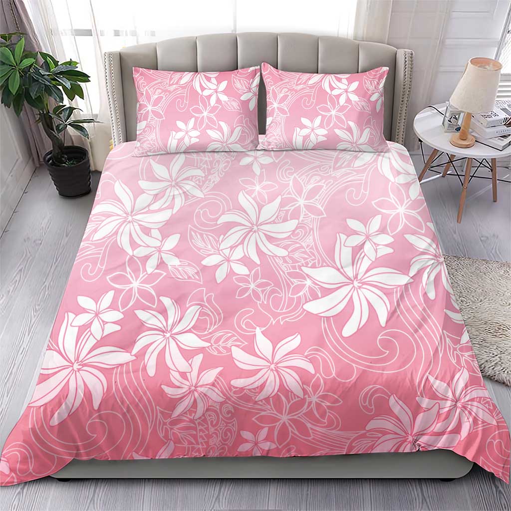 Tiare Tahiti Bedding Set Pink Polynesia Motifs - Polynesian Pride